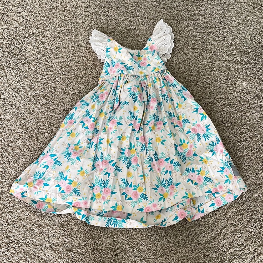 Eleanor Rose Serena Dress Size 6-7 Floral